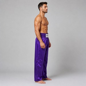 Kick Boxing <b>Trouser</b> Professional Athletic Bottoms Stretch Polyester/Nylon for Martial Arts <b>Training</b> Gym Workouts Sports - Product Image 3