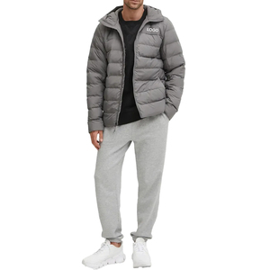 Chaqueta Acolchada con Capucha para Hombre, Premium, Personalizada, Impermeable, para Invierno, Abrigo de Plumón para Exteriores, Fabricante de Marca Privada OEM - Product Image 3