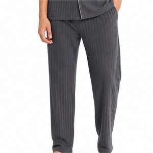 Pyjama utilitaire décontracté à manches courtes pour homme, avec boutons sur le devant, coupe décontractée, vêtements d'extérieur décontractés pour homme - Product Image 5