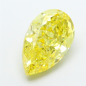 Diamante Suelto Amarillo Intenso y Brillante, de Alta Calidad, Cultivado en Laboratorio, Tipo 2A, para Colección de Joyería - Product Image 5