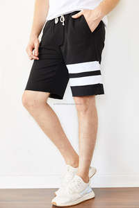 Pantalones cortos únicos transpirables OEM para hombre, pantalones cortos deportivos de algodón para gimnasio, cómodos, profesionales, de alta calidad, ligeros, con logotipo personalizado - Product Image 5