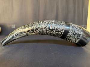 Vente chaude M.I.G. Chopes à bière vintage Viking en corne de buffle naturelle, polies, écologiques, faites à la main, pour la dégustation, qualité supérieure - Product Image 3