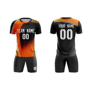 Durable Material High Quality Short Sleeve <b>Soccer</b> Uniform for Team Wear Comfortable and Breathable Unisex Bulk Quantity - Product Image 1