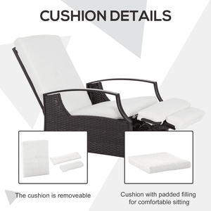 <b>Recliner</b> Sun Lounger for Comfortable Outdoor Relaxation - Product Image 5