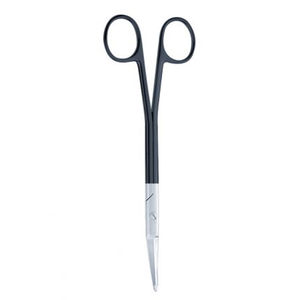 Tijeras Quirúrgicas de Acero Alemán con Mango Negro, Borde Recto, 4.75 Pulgadas, Tijeras Quirúrgicas Curvas para Sutura OEM - Product Image 5