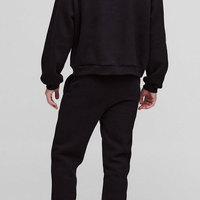 Ensemble de survêtement empilé pour homme, personnalisable avec logo, style streetwear décontracté, pantalon de jogging et veste assortie, vêtements de mode