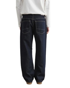 2025 Luxury New Trend Selvedge Plaid <b>Jeans</b> <b>Men</b> Custom <b>High</b> Quality Loose Fit Straight Mid <b>Waist</b> Designer Business Casual Pants - Product Image 4