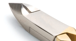 Coupe-cuticules en acier inoxydable à haute teneur en carbone, lame russe super tranchante de 3 mm, Rose Gold Sing Spring D-555, outils de soin des cuticules - Product Image 2