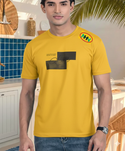 T-shirt pour homme en coton viscose de qualité supérieure, couleur unie, manches courtes, jersey simple, col rond, poche avant, t-shirts décontractés personnalisés - Product Image 3