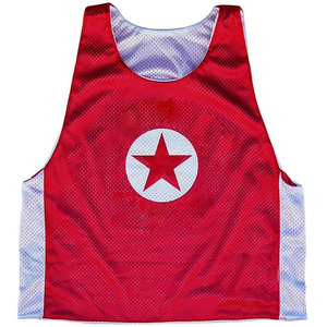 Pinnies de Lacrosse Personalizados al por Mayor, 100% Poliéster, Ligeros, Elásticos en Cuatro Direcciones, Impresión por Transferencia de Calor, Reversibles - Product Image 6