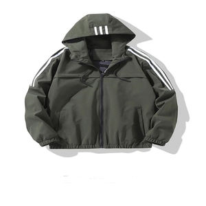 Waterproof Windbreaker Jacket <b>Men</b> Women Outdoor Sportswear Hooded Techwear Streetwear Lightweight Windproof <b>Overcoat</b> Unisex - Product Image 3