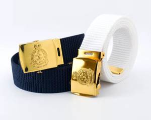 Cinturón Táctico de Nylon Personalizado de 33 mm, Cinturón de Tela con Hebilla de Cierre Automático, Cinturón de Uniforme para Marineros - Product Image 1