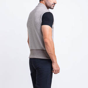 Suéteres de Punto con Cierre para Hombre, Invierno 2026, Sin Mangas, Transpirables, en Venta - Product Image 2