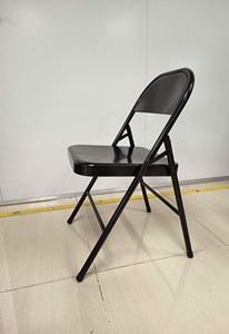 Chaise pliante classique en acier - Utilisation en restaurant et commerciale, imperméable, écologique, durable - Product Image 5