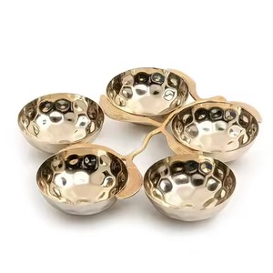 Designer Hospitality Collection Metal Dates Bowl Stylish Serving Accessory for Banquet - Product Image 6