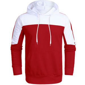Conjunto Deportivo para Hombre con Bloques de Color, Sudadera con Capucha y Pantalones Jogger de Algodón y Felpa, Logotipo Personalizado, Ropa Deportiva OEM ODM, Fabricante Mayorista DDP - Product Image 5