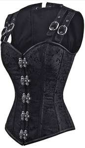 Corsés para Mujer, Sexy, Moldeadores, Modernos, de Brocado, para Tallas Grandes, Transpirables - Product Image 4