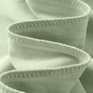 Turtleneck Mock Neck Knitted 100% Cotton Eco-Friendly Anti-Wrinkle Quick Dry Breathable Short Sleeve T-Shirts <b>for</b> <b>Men</b> Women - Product Image 3