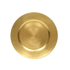 Plato de Servicio de Acero Inoxidable Pulido Ecológico al por Mayor, Vajilla Moderna de Lujo, Plato Decorativo de Metal para Mesa - Product Image 4