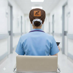 Casquette médicale personnalisée de haute qualité OEM pour infirmières et médecins, chapeau de travail clinique pour infirmières - Product Image 3