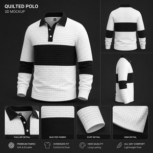 Chemise décontractée à manches longues pour homme Micah Corporation 2026, légère, 100 % coton tricoté, anti-boulochage, unie, 100 g - Product Image 2