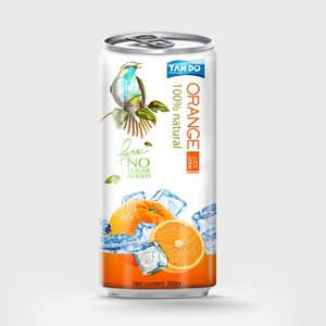 Jugo de Frutas Tropicales Tan Do de 250 ml en Lata de Aluminio, Bebida con Sabor a Naranja, Granada y Fruta de la Pasión, Marca Privada OEM - Product Image 2
