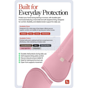 Protège-tendons pour chevaux sur mesure avec protection antichoc et protège-tendons haut de gamme pour une excellence équestre - Product Image 2