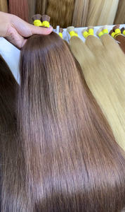 ผมต่อแบบเวียดนาม100% สูง100กรัมสีเข้ม60ซม. ขึ้นไป - Product Image 5