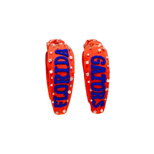 Bandeau perlé noué personnalisé pour le jour du match, approuvé pour les stades, accessoire de mode pour cheveux, fait main - Product Image 5