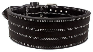 Ceinture de musculation en cuir de qualité supérieure pour la musculation, la force athlétique et l'haltérophilie, équipement d'entraînement en acier - Product Image 4