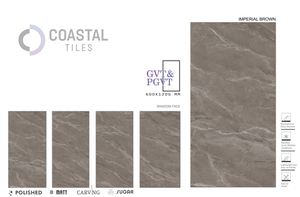2x4 IMPERIAL BEACH Baldosas de Porcelana Pulida de 9 mm 600x1200 mm / 24x48 Diseño Clásico Moderno Baldosas de Ladrillo Refractario Premium Certificadas CE - Product Image 6