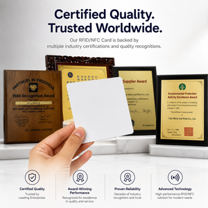 Etiqueta NFC Anti-Metal CALA NTAG216 PETG, Tamaño Personalizado, Adhesivo Impermeable para Aplicaciones en Interiores y Exteriores con Respaldo Adhesivo 3M - Product Image 4