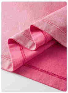 Camiseta Tie Dye Rosa para Hombre, Degradado, Algodón Lavado, Estilo Casual Urbano, Holgada, de Verano - Product Image 3