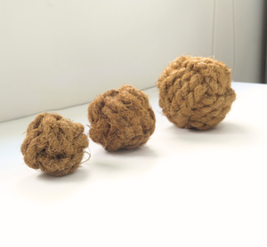 Pelota Masticable de Fibra de Coco para Perros, Precio Competitivo, Venta al Por Mayor, Juguete Ecológico para Mascotas, Proveedor de Marca Privada, Vietnam - Product Image 1