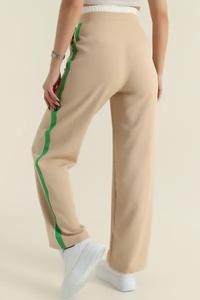 Pantalon cargo décontracté à taille haute avec poches latérales à rabat, pantalon de jogging pour femme, idéal pour l'entraînement et la course à pied - Product Image 3