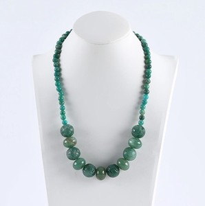 Multi-Color Gold Epoxy Resin Promotional <b>Statement</b> <b>Necklace</b> Trendy Acrylic Beads Fashion Jewelry Blatant Exports Handmade - Product Image 2