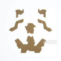 Kit de boucles en nylon universel FMA FTHS, velcro pour casque tactique, haute qualité TB1488, vente en gros