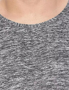 เสื้อกล้ามถักสีเทาสำหรับผู้ชาย คอกลม แขนกุด สีพื้น ผ้าฝ้ายระบายอากาศ ใส่สบายในฤดูร้อน - Product Image 6