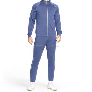 OEM logotipo personalizado al por mayor Unisex Jogger ropa deportiva Jogging hombres conjuntos sudor chándal liso chándal ropa de entrenamiento - Product Image 6