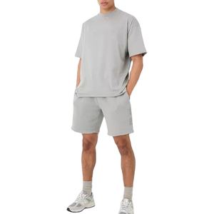 ชุดเสื้อผ้า2ชิ้นสำหรับผู้ชายชุดฤดูร้อนผ้าฝ้ายระบายอากาศได้ดีกางเกงขาสั้นไซส์ใหญ่พิเศษออกแบบได้ตามต้องการ - Product Image 1
