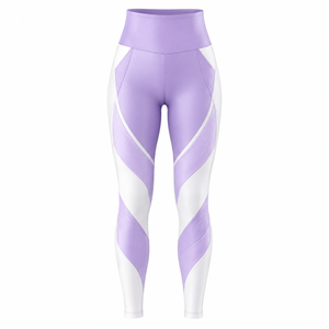 Leggings de Cintura Alta Personalizados para Mujer, Pantalones de Yoga para Correr y Hacer Ejercicio, Fabricante de Ropa Deportiva OEM, Ropa Deportiva de Marca Privada al por Mayor - Product Image 1