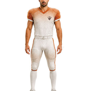 Uniforme de football américain professionnel personnalisé, maillot et pantalon sublimés pour les entraînements, les tournois et les matchs de ligue - Product Image 3