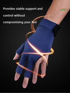 Guantes de Billar Deportivos de Primera Calidad, Personalizables, Coloridos, de 3 Dedos, Transpirables, Impermeables y Resistentes al Viento, para Uso con Taco de Billar, Hechos con Spandex - Product Image 6