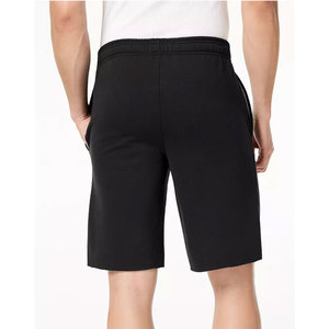 Shorts de sport décontractés personnalisés pour hommes, de haute qualité, respirants, longueur genou, taille élastique, couleur noire - Product Image 2