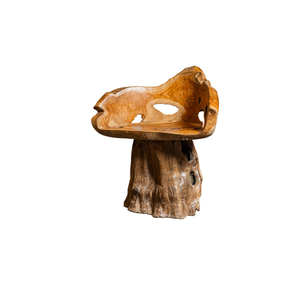 Luxury Modern Rustic Teak <b>Root</b> <b>Table</b> Set with Sculpted Handmade Armchairs by ARTERRA for Living Room Furniture & Patio - Product Image 2