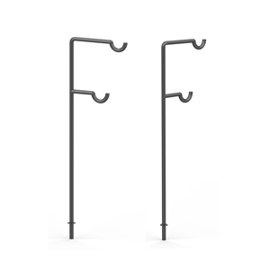 Support de suspension en métal pour jardin, décoration extérieure moderne, finition thermolaquée - Product Image 1