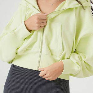 Casual Women's Cropped Pullover Hoodie Breathable Fashion Sweatshirt Short Length <b>crop</b> <b>top</b> - Product Image 6