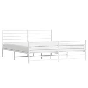 Base de Cama Doble de Acero con Recubrimiento en Polvo Blanco, Categoría de Productos de Camas Metálicas - Product Image 4