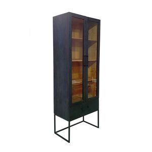 31.5x18x86.5 <b>Black</b> Cabinet <b>Display</b> & China Storage Solution - Product Image 5