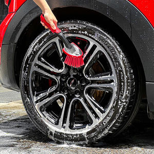 Brosse à roues à manche court PRO, kit d'entretien pour lavage auto, produits de detailing auto - Product Image 6